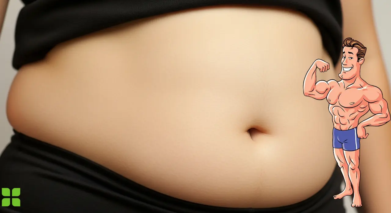 Women's belly fat