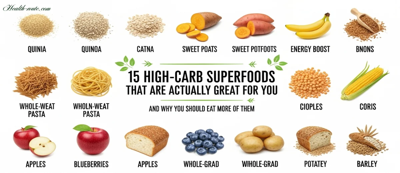 High-Carb Superfoods